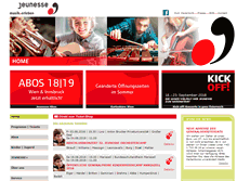 Tablet Screenshot of jeunesse.at